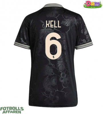 Juventus Lloyd Kelly #6 Tredje Tröja Kvinnor 2025-26 Kortärmad